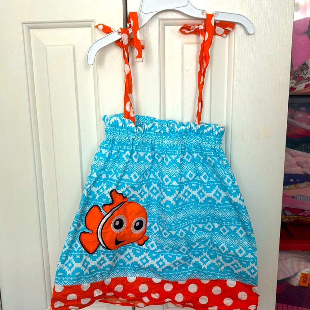 Nemo paper bag dress
